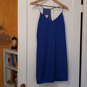 JCrew blue summer dress